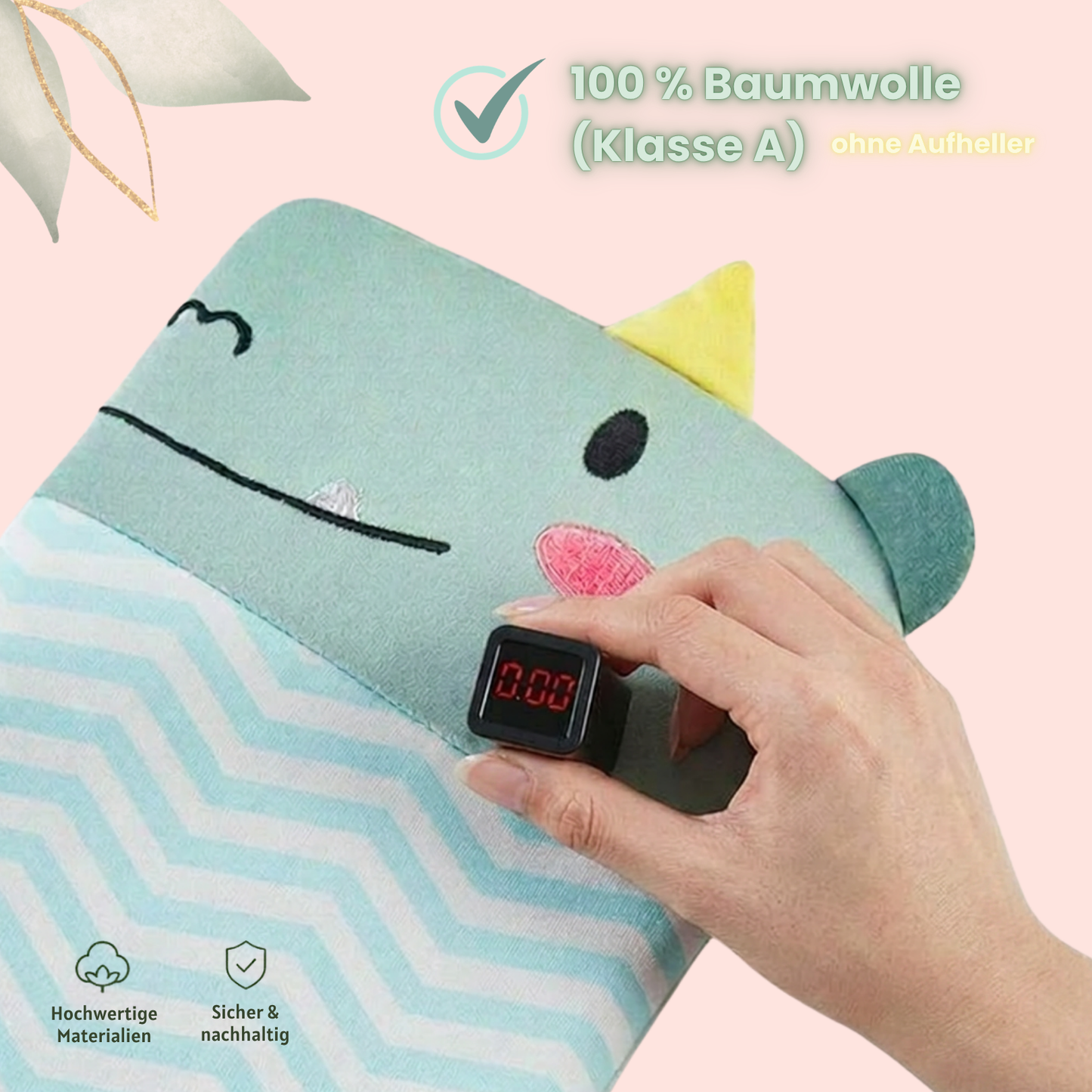 Ergonomisches Buchweizenkissen für Babys